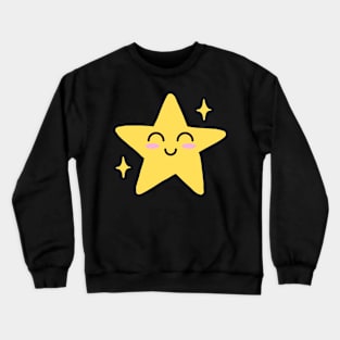 Happy star Crewneck Sweatshirt